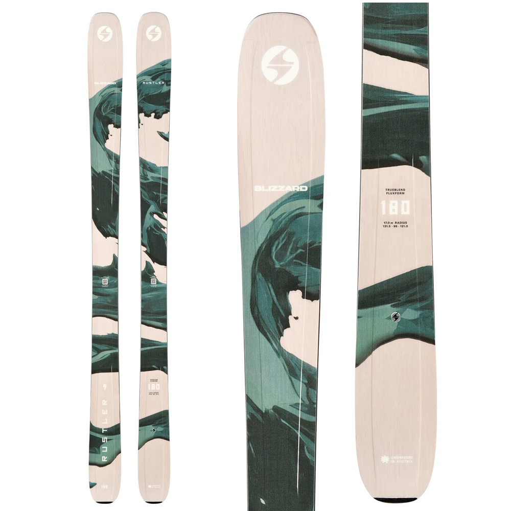 Blizzard Rustler 9 Skis with Atomic Strive 14 Bindings - 2026